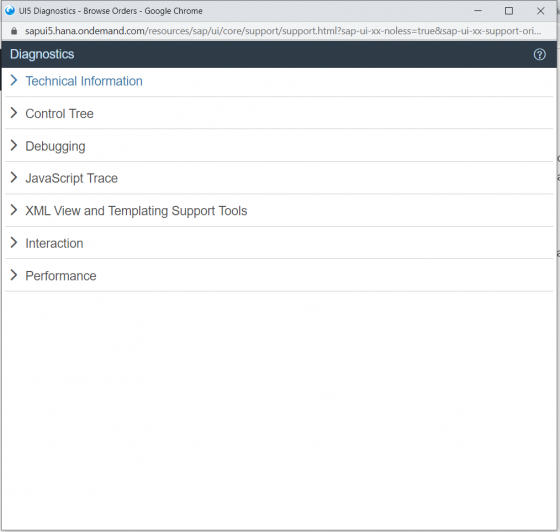 Trucos – SAPUI5 – Debug y análisis de la aplicación en ejecución
